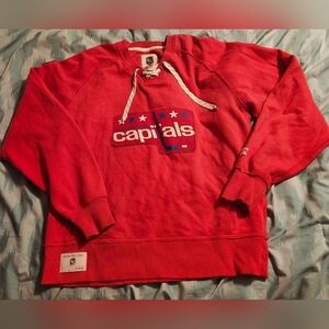 CCM Vintage NHL Washington Capitals Crewneck Pullover Men’s Size Medium